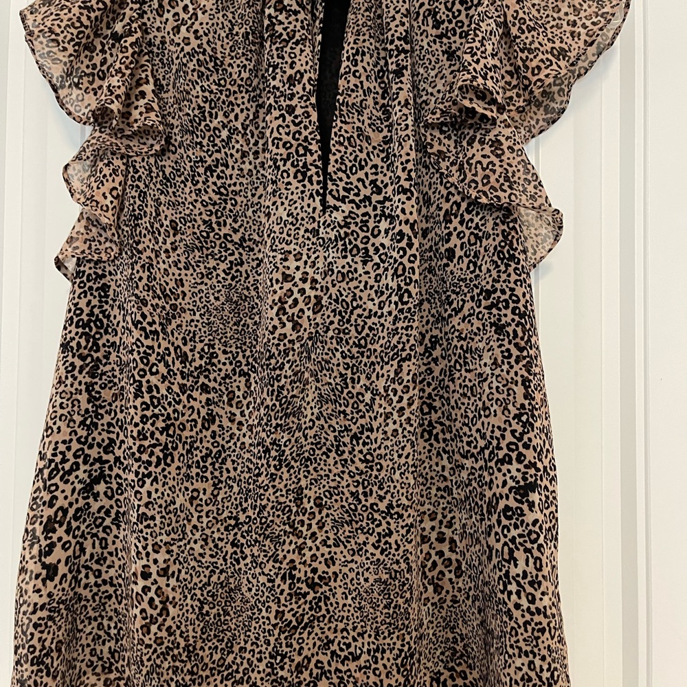 1. State Animal Print Blouse size M